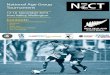 2015 National Age Group Tournament programme