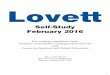 Lovett Self-Study 2016