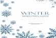 2016 Winter Ministries Guide