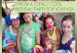 Throw a totally cool birthday party for your kid