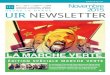 Newsletter edition special novembre 2015