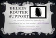 Belkin router support toll free number 1 855 293 0942