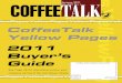 CoffeeTalk 2011 Industry Buyers Guide