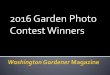 Garden Photo Contest 2016 Winners