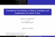 Apoorva Javadekar - Conditional Correlations of Macro Variables and  Implications for Asset Prices