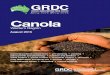 GRDC GrowNotes Western Canola August 2015