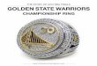 2015 Golden state warriors NBA championship ring