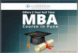 full time MBA Course in Pune