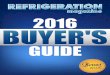 Refrigeration Magazine 2016 Buyer's Guide