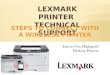 Lexmark Printer Technical Support as Steps To Connect A Wireless Printer