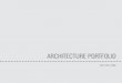 Architecture Portfolio _2016