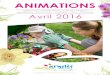 Animations argeles avril 2016