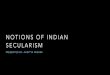 Secularism - WEST vs INDIAN CONCEPTION