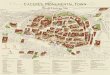Cáceres Tourist Map | Monumental Town (english)