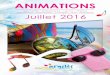 Programme animations argeles juillet 2016