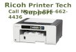 1-855-662-4436 Ricoh printer tech support number