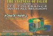 The vastness of islam and its tolerance with all religion eng