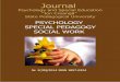 Journal Psychology Special Pedagogy Social Work, Nr-35, year 2014