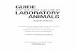 Guide for the Care and Use of Laboratory Animals, 8th edition 
