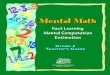 Mental Math Grade 5 Teachers Guide