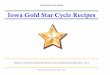 Iowa Gold Star Cycle Recipes