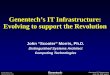 Genentech's IT Infrastructure