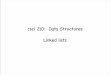 csci 210: Data Structures Linked lists