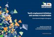 Youth employment initiatives and services in Saudi Arabia
