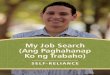 My Job Search (Ang Paghahanap Ko ng Trabaho)