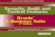 Security, Audit and Control Features Oracle E-Business Suite, 3rd 