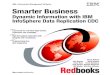 Smarter Business: Dynamic Information with IBM InfoSphere Data 