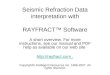 Data interpretation with Rayfract® software