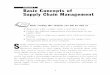 Basic Concepts of Supply Chain Management