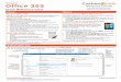Office 365 Quick Reference - CustomGuide