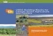 USDA Building Blocks for Climate Smart Agriculture and Forestry 