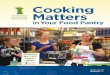 Cooking Matters in Your Food Pantry