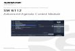 SW 6112 Advanced Agenda Control User Manual ver 6.3