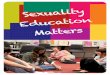 Sexuality Education Matters: Preparing pre-service teachers to teach 