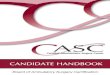 CASC Candidate Handbook