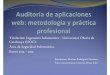 Auditoría de aplicaciones web : Metodología y práctica profesional