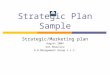 Sample Plan Strategy - DB Management Group