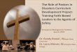 The Role of Pastors in Disasters Curriculum Development Project 