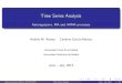 Time Series Analysis - Moving average and ARMA processes