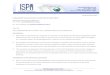 ISPA Submission Draft Call Termination Regulations