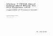 Virtex-7 FPGA Gen3 Integrated Block for PCI Express v4.0 