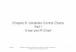 Chapter 6- Variables Control Charts Part I X-bar and R Chart
