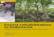 Forest rehabilitation in Indonesia: where to after three decades?