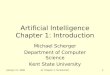 Artificial Intelligence Chapter 1