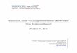 Hyaluronic Acid/ Viscosupplementation (Re-Review) Final Evidence 
