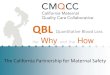 Quantitative Blood Loss (QBL)
